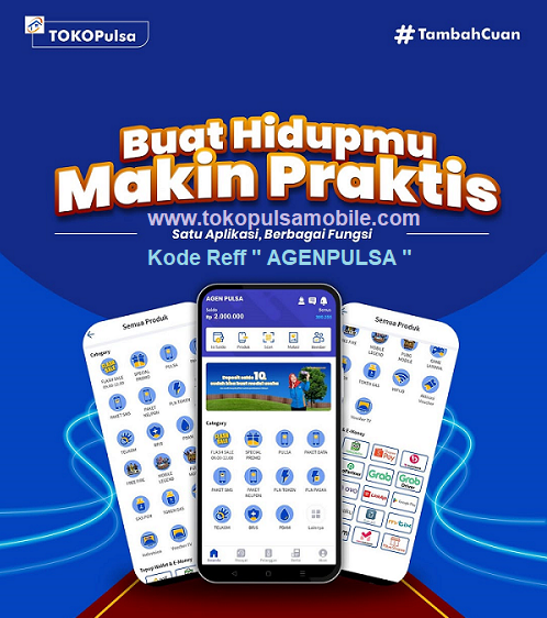 aplikasi toko pulsa