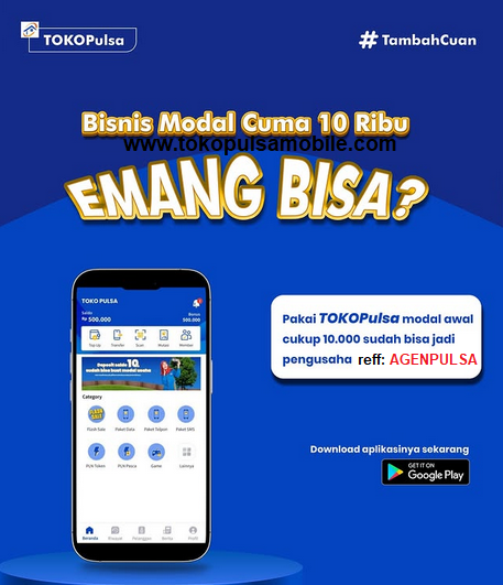 bisnis pulsa 10rb